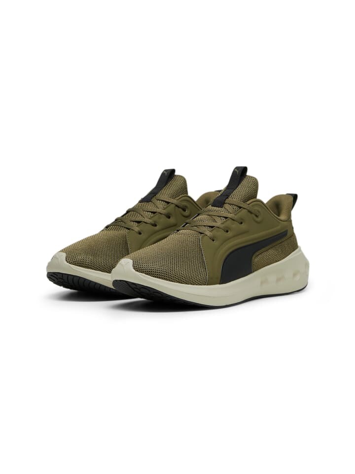 Низкие кроссовки Puma Low Softride Carson, зеленый