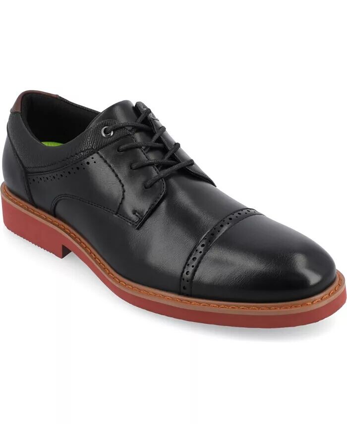 

Мужские туфли дерби Dexter Tru Comfort из пеноматериала со шнуровкой и носком Vance Co., черный