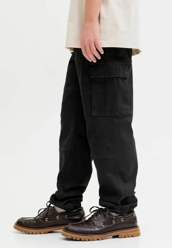 Штаны карго regular fit Jj Rebel, черный