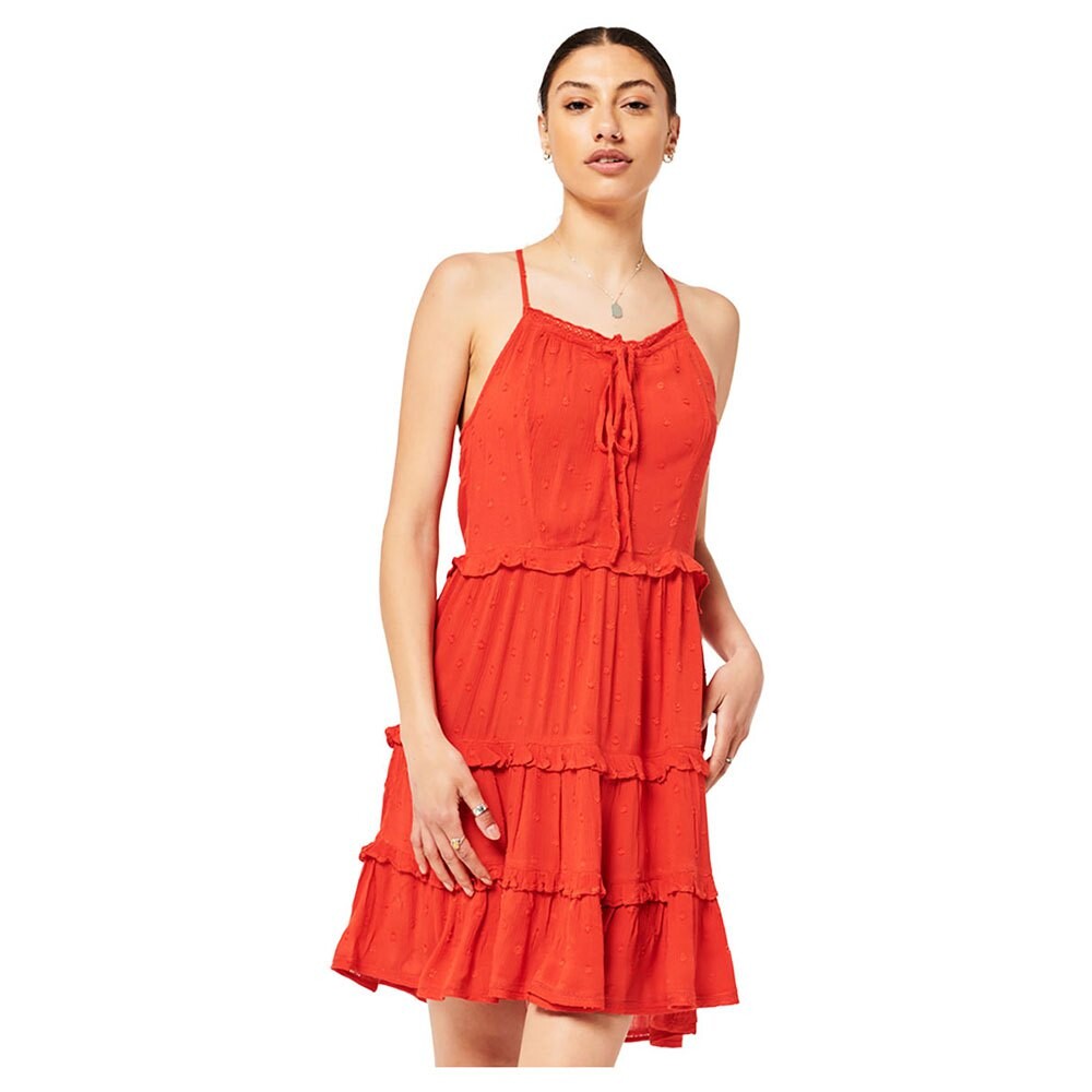 

Платье Superdry Vintage Broderie Cami, красный