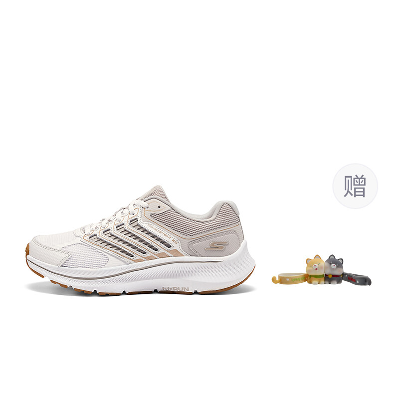 

Кроссовки для бега WOMEN"S GO Series женские с низким верхом серо-коричневого цвета Skechers