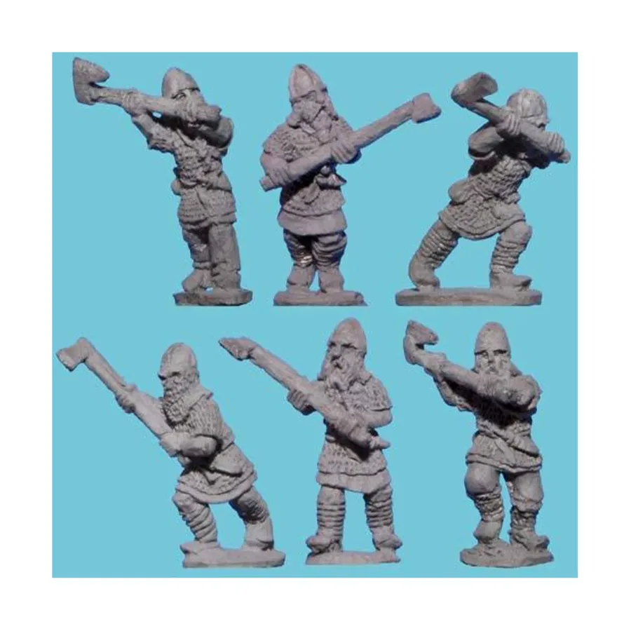 

Двуручные топоры в кольчуге, Dark Ages - Great Heathen Army - Vikings (15mm)
