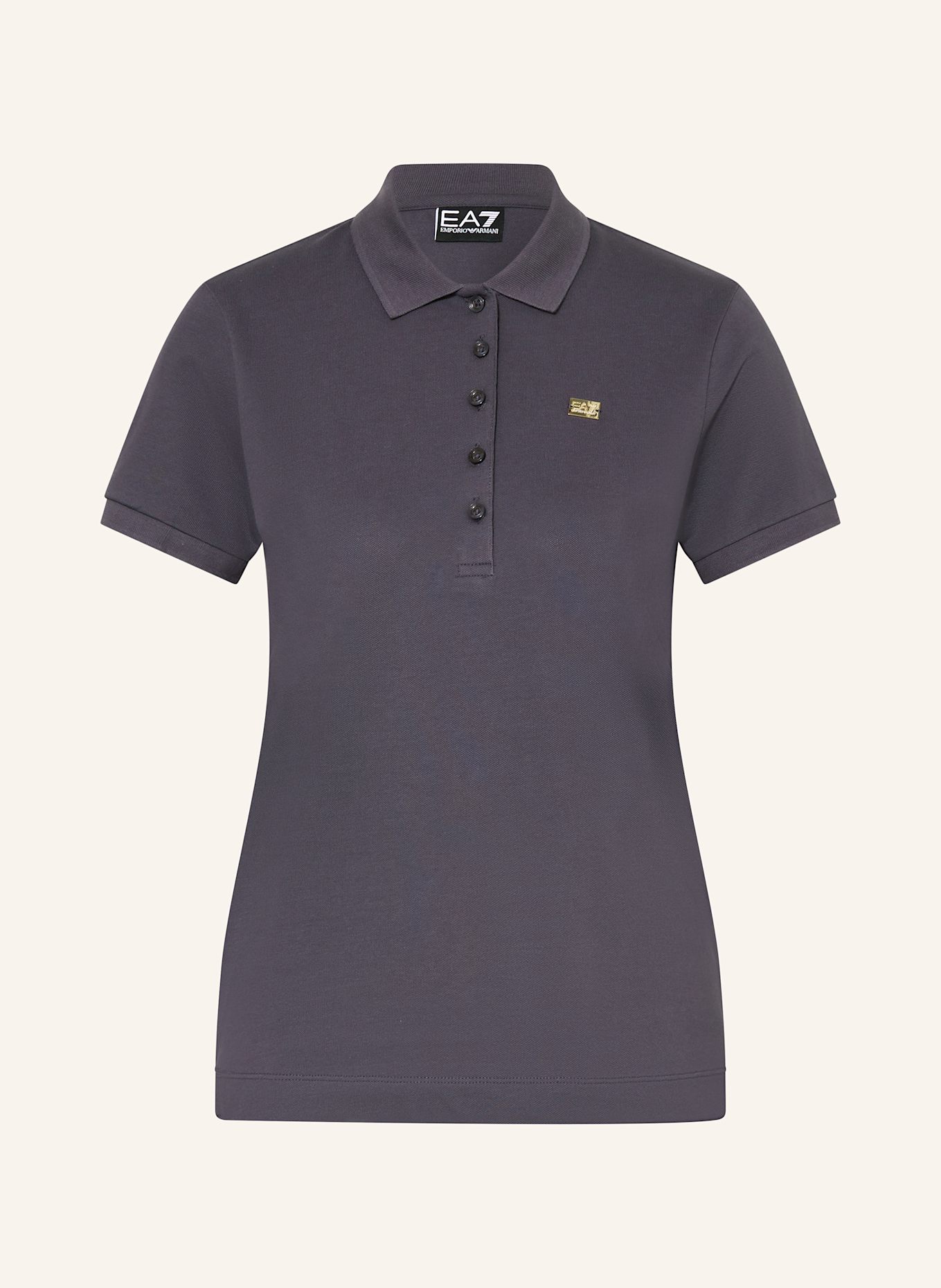 

Функциональная рубашка поло core lady Ea7 Emporio Armani, синий