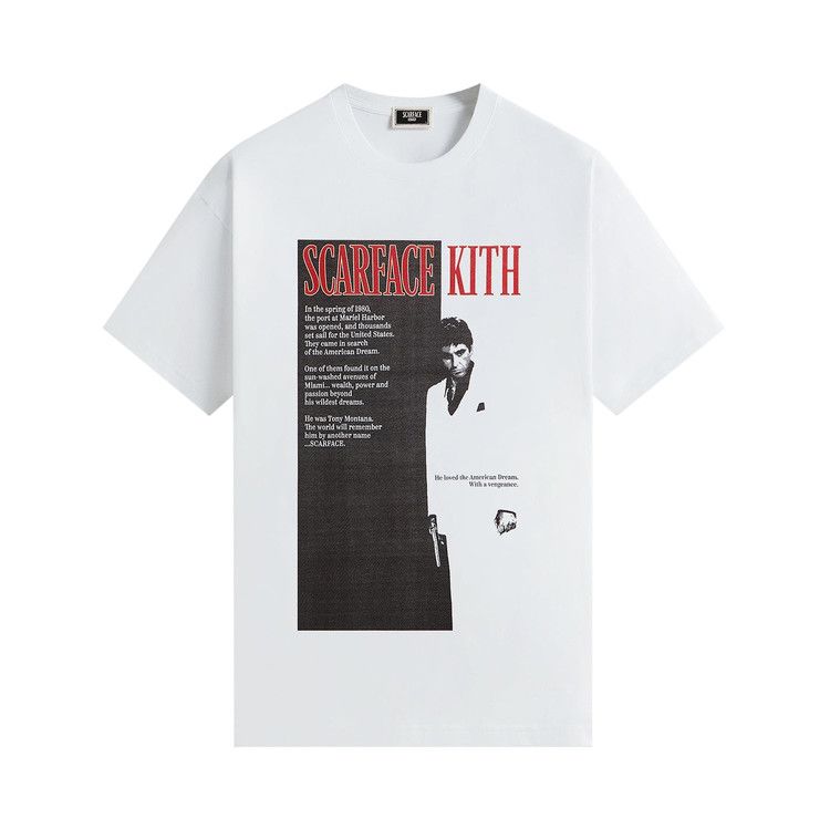 

Футболка Kith For Scarface Film Poster Vintage Tee, White