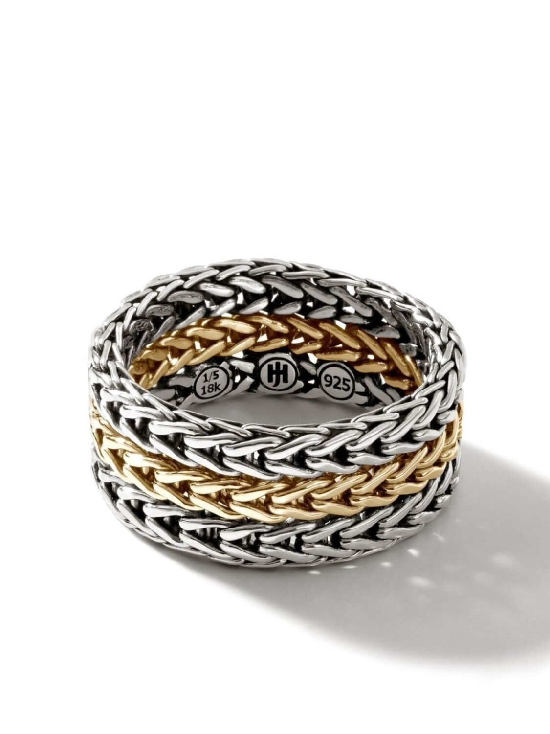 

Кольцо Classic Chain из желтого золота John Hardy, серебряный