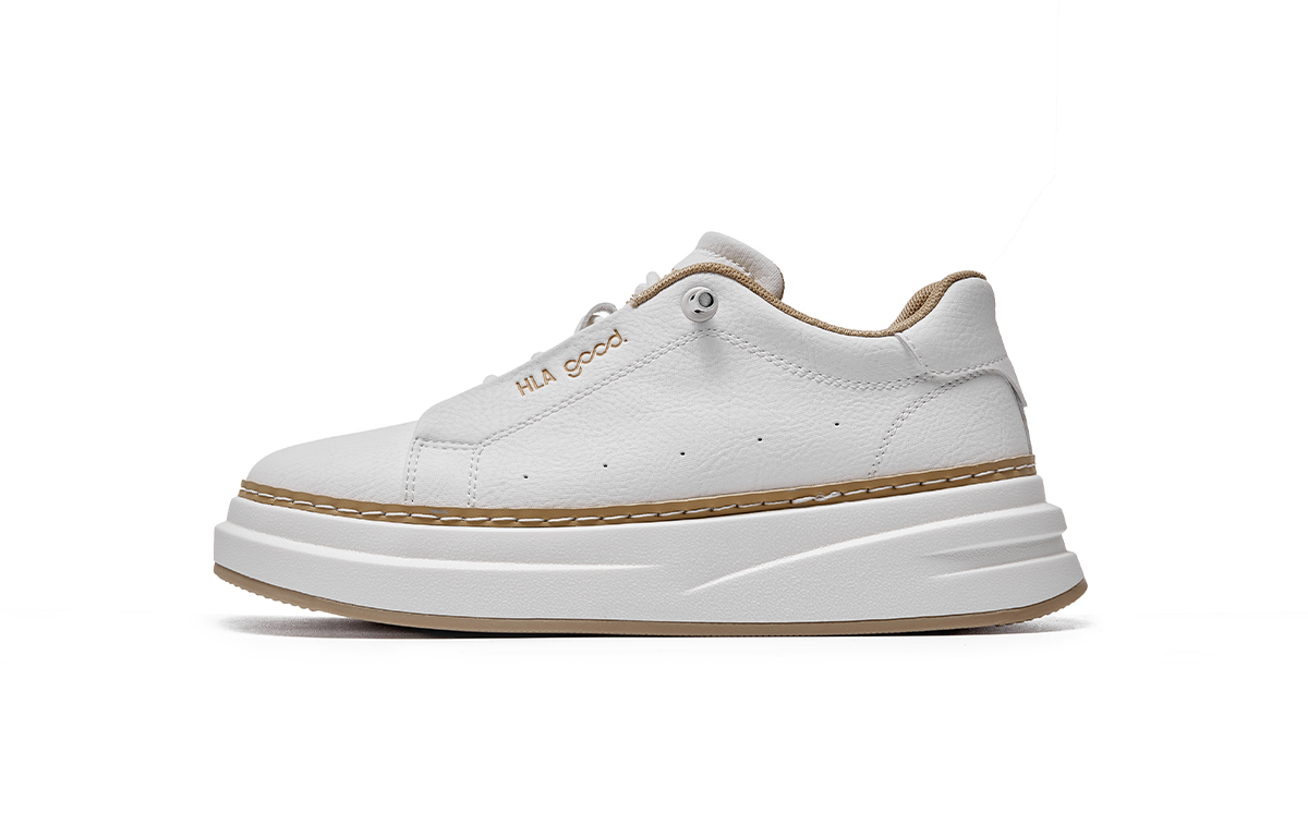 

Низкие мужские кроссовки, увеличивающие рост HLA, Beige Green