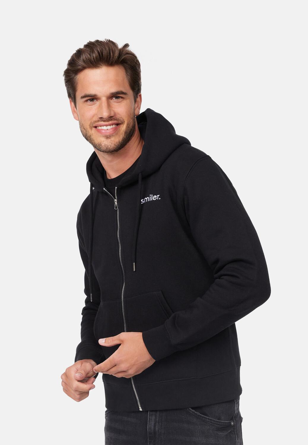 

Толстовка smiler. Kapuzenjacke grin., черный