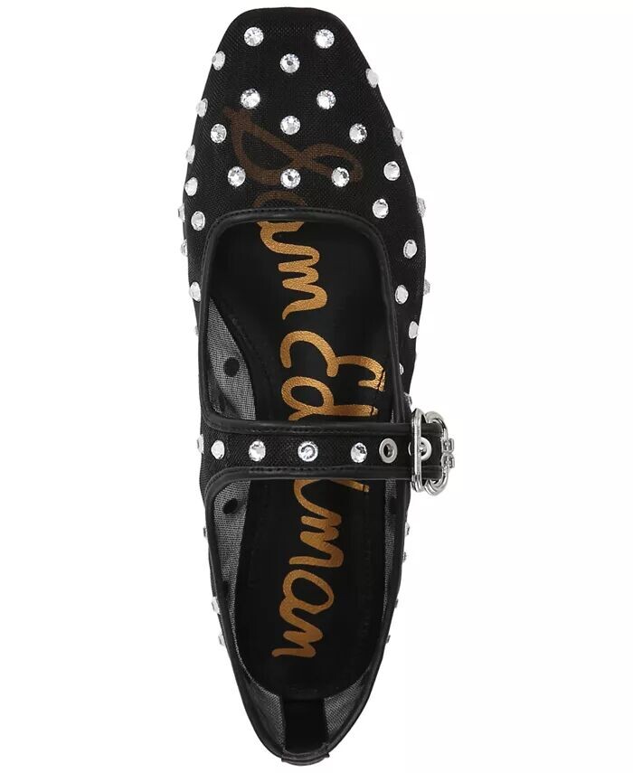 Женские туфли на плоской подошве Michaela Shine Mary Jane Sam Edelman, черный — фото 4