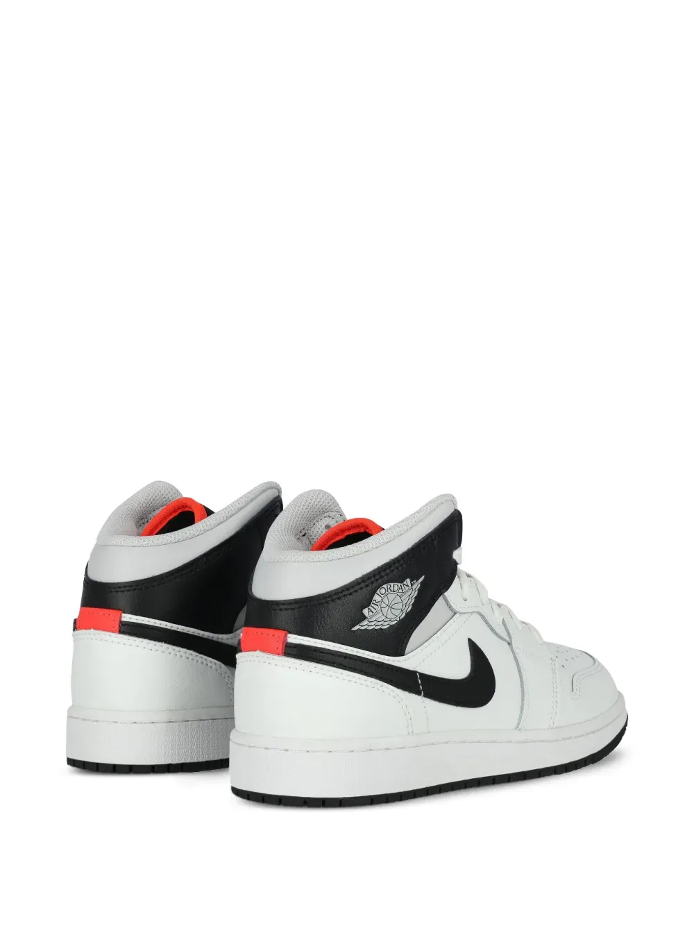 Перфорированные кроссовки Air Jordan 1 Nike Kids, белый — фото 3