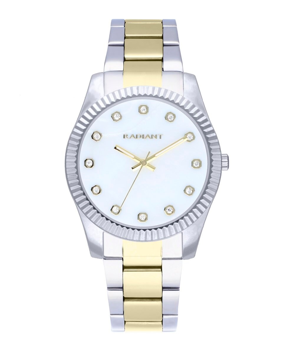 

Женские часы Polinesia RA610202 из стали с серебристо-серым ремешком Radiant, серебро