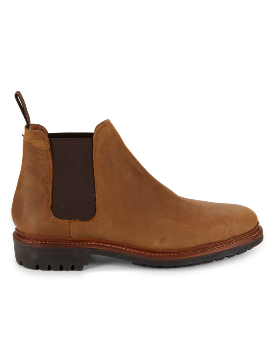 

Ботинки челси из кожи Wren Allen Edmonds, коричневый