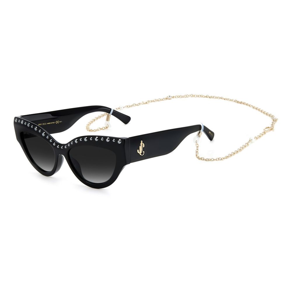 

Женские солнцезащитные очки Jimmy Choo из ацетата, черный
