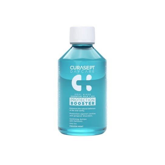 

Жидкость для полоскания рта Frozen Mint + CPC, 500 мл Curasept, Daycare Booster, Curaprox
