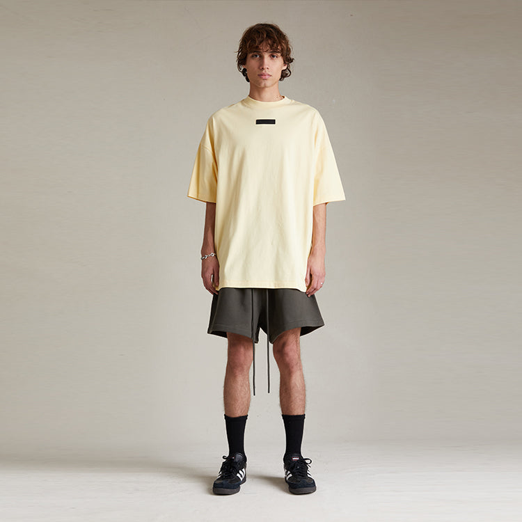 Футболка Fear of God Essentials Short-Sleeve Tee 'Garden Yellow', желтый — фото 4