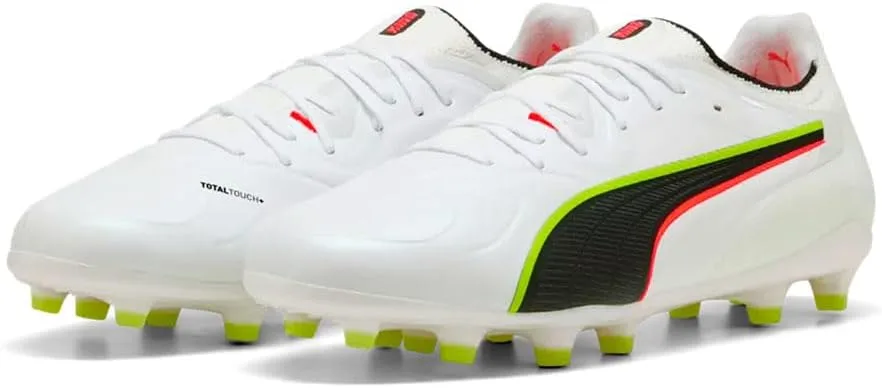 Кроссовки PUMA King 20 Ultimate FG/AG Eclipse, унисекс, белый — фото 2