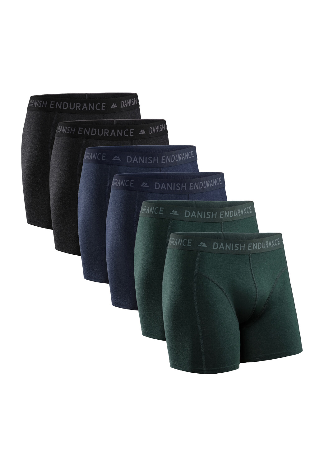 

Боксеры DANISH ENDURANCE Boxershorts Classic Trunks, зеленый