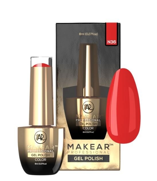 

Гибридный лак для ногтей Makear Neon N36 8 мл