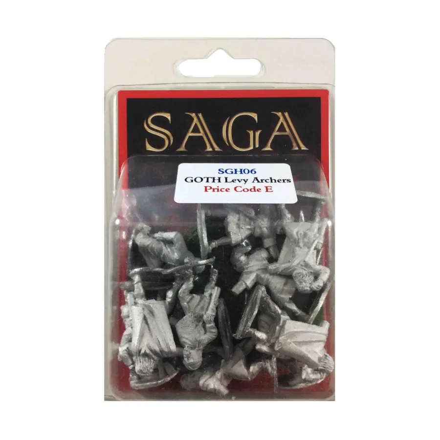 

Гот-леви-лучники (12), Saga Miniatures (28mm)