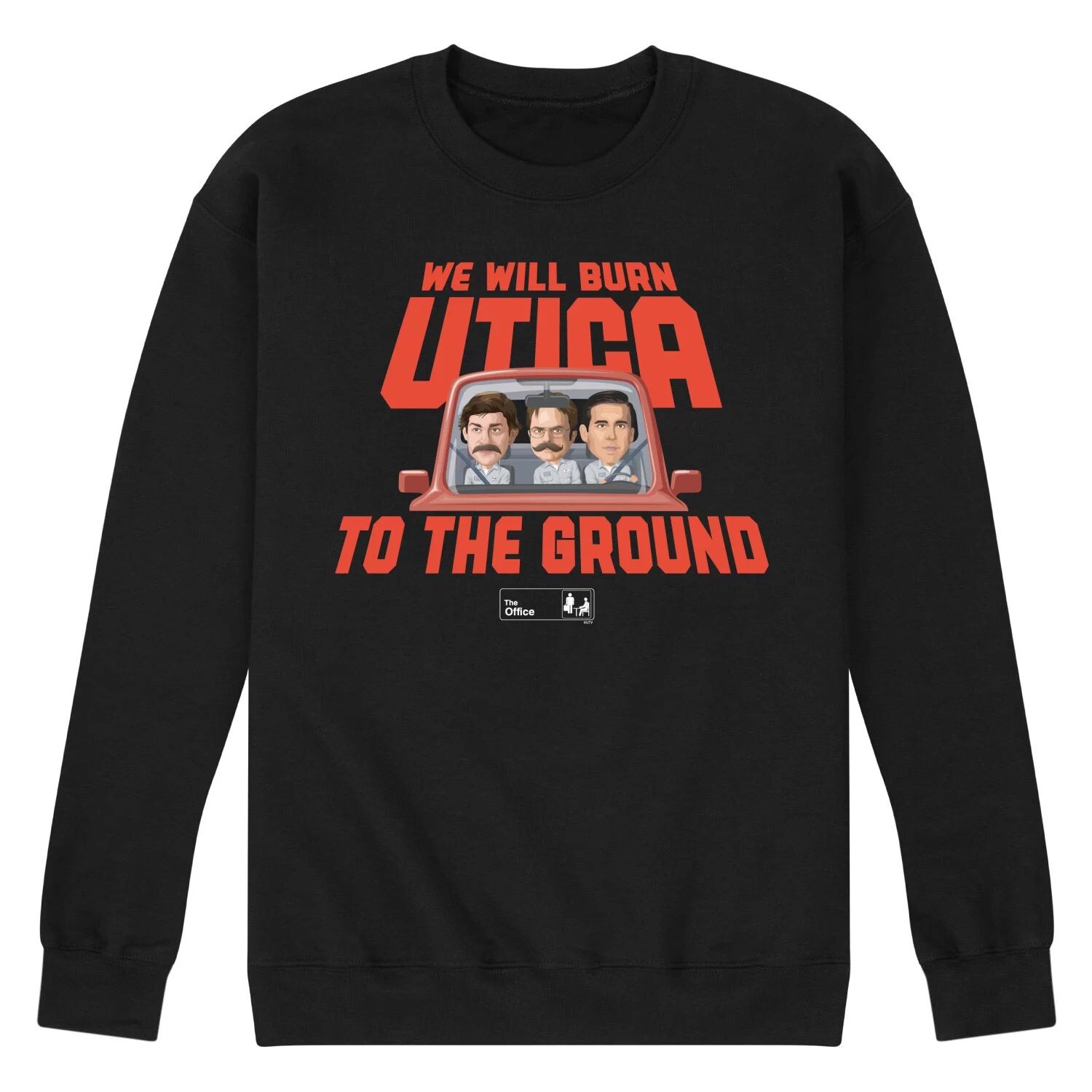 

Мужская толстовка The Office Burn Utica Licensed Character