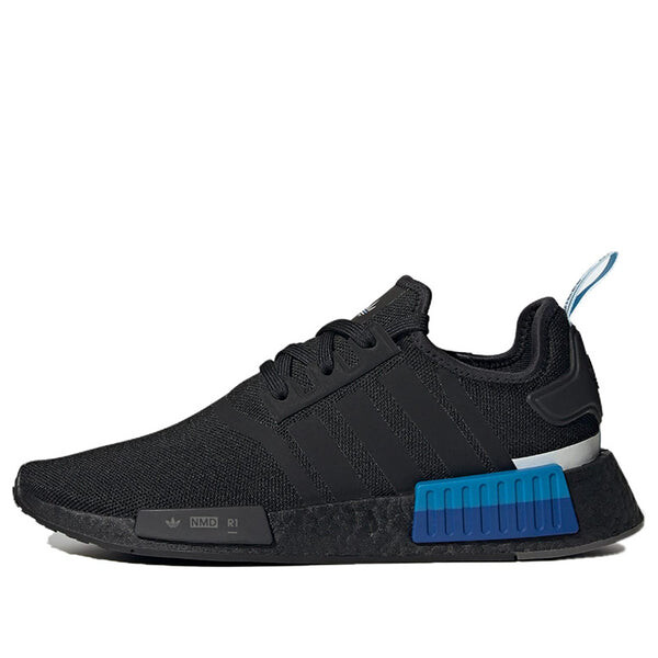 

Кроссовки originals nmd_r1 shoes 'core black royal blue' Adidas, черный