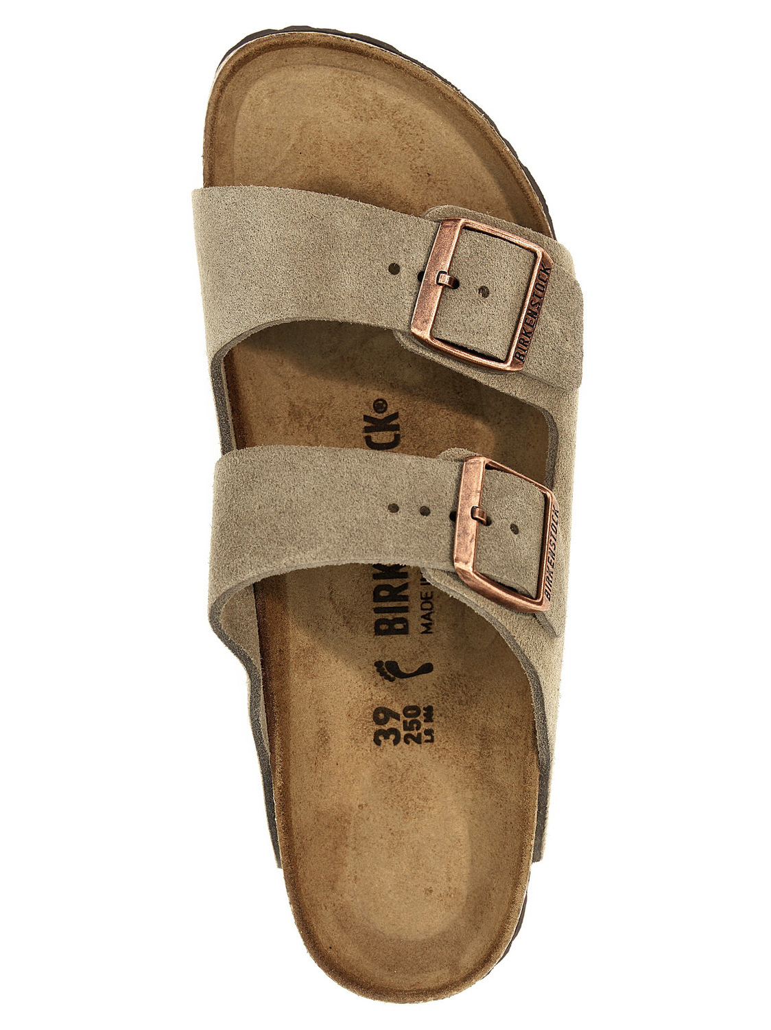 Сандалии «Arizona» BIRKENSTOCK, бежевый — фото 3