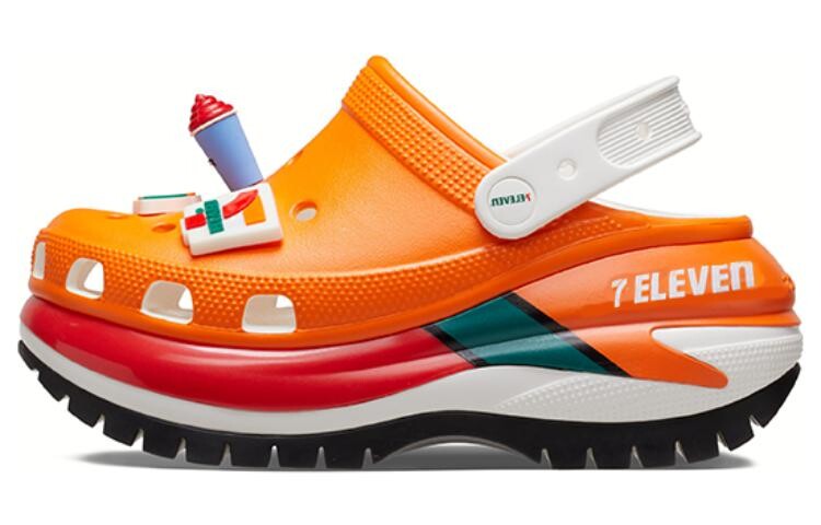 

Сабо Crocs Mega Crush Clog 7-Eleven Orange