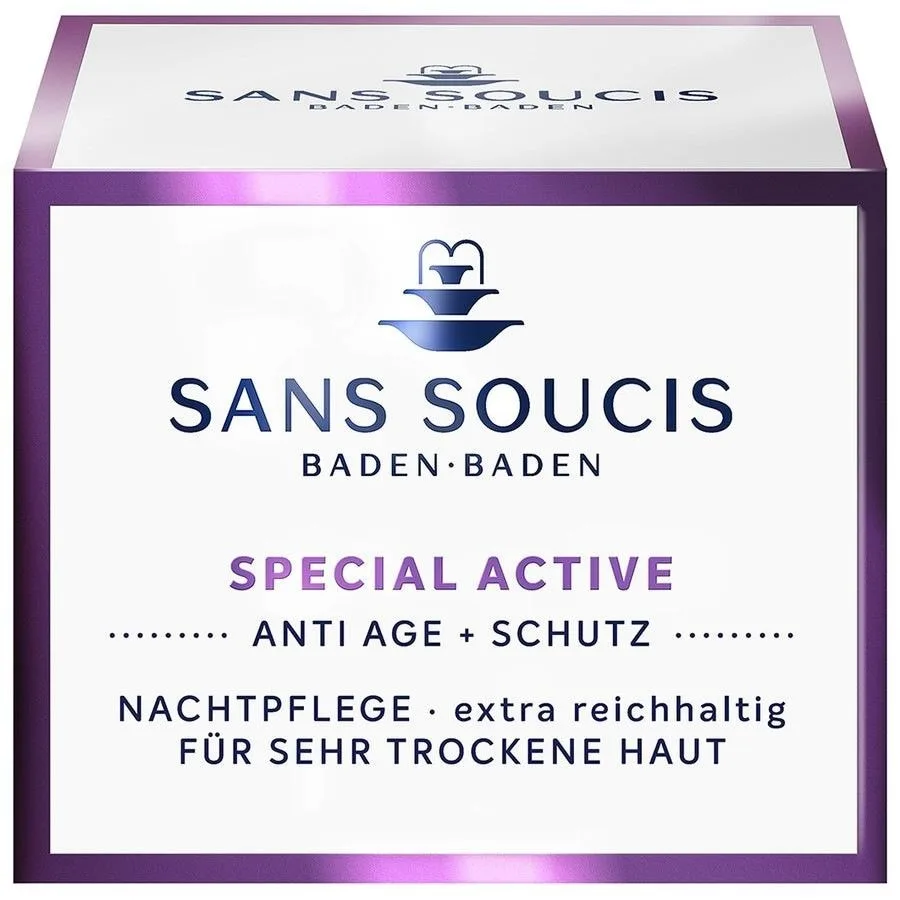 Крем для лица Sans Soucis — Ночной , специальный активный ночной уход, экстранасыщенный, 50 мл — фото 2
