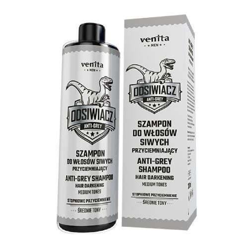 

Шампунь для седых волос, затемняющий Medium Tones, 200 мл Venita, Men