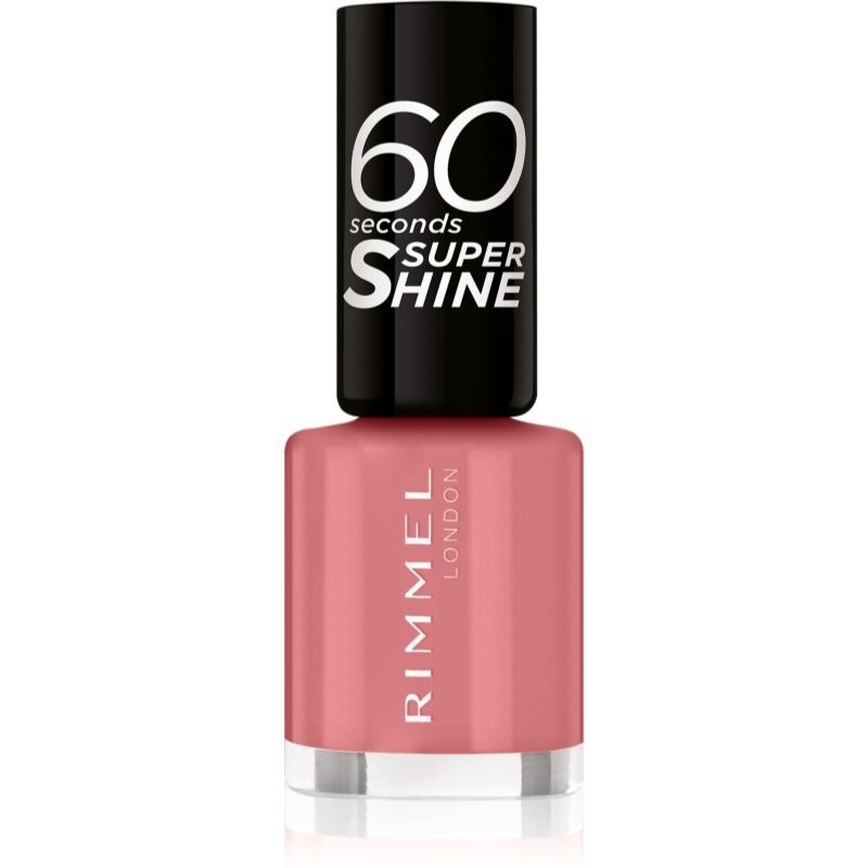 

Лак для ногтей Rimmel 60 Seconds Super Shine оттенок 235 Preppy In Pink 8 мл