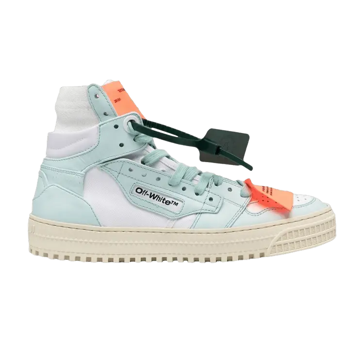 Кроссовки Off-White Off-White Wmns Off-Court 3.0 High 'Mint', белый