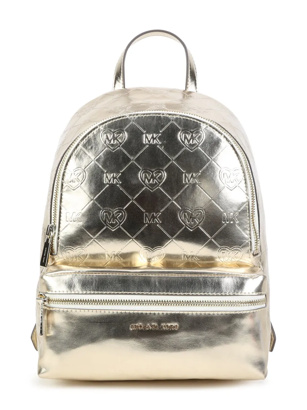

Рюкзак с логотипом Michael Kors Kids, золотой