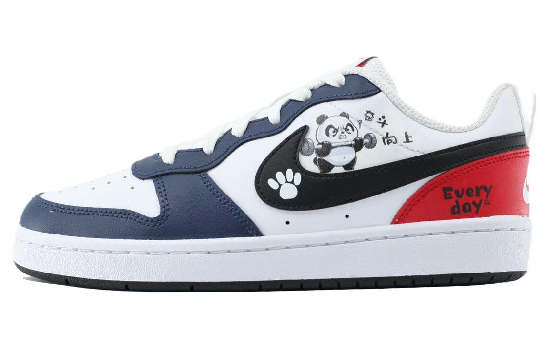 

Женские кроссовки для скейтбординга Nike Court Borough Low, White/Blue/Red