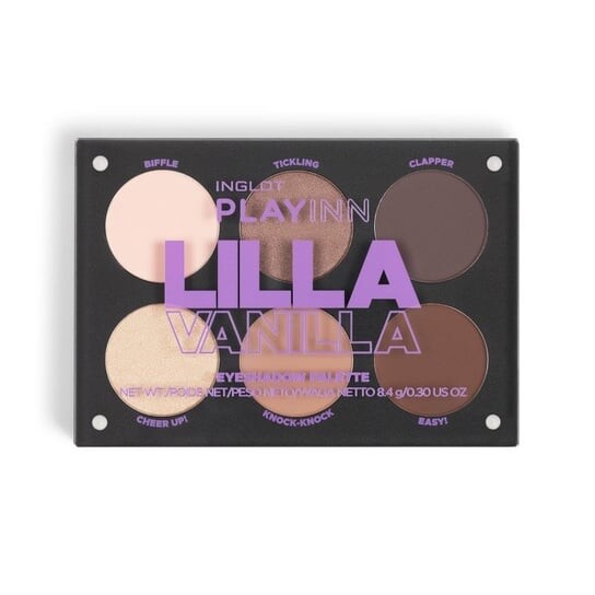 

Палитра теней для век Lilla Vanilla, 8,4 г INGLOT, PLAYINN