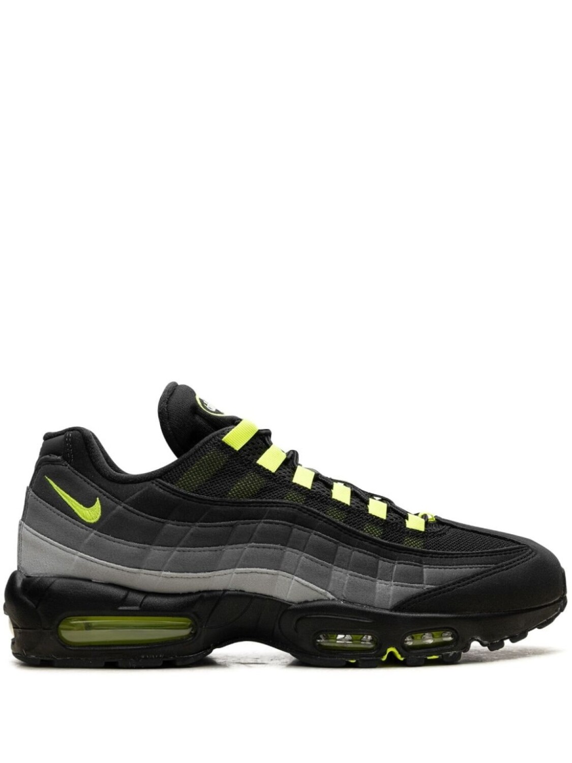 

Air Max 95 Black Neon Кроссовки Nike, черный дубль