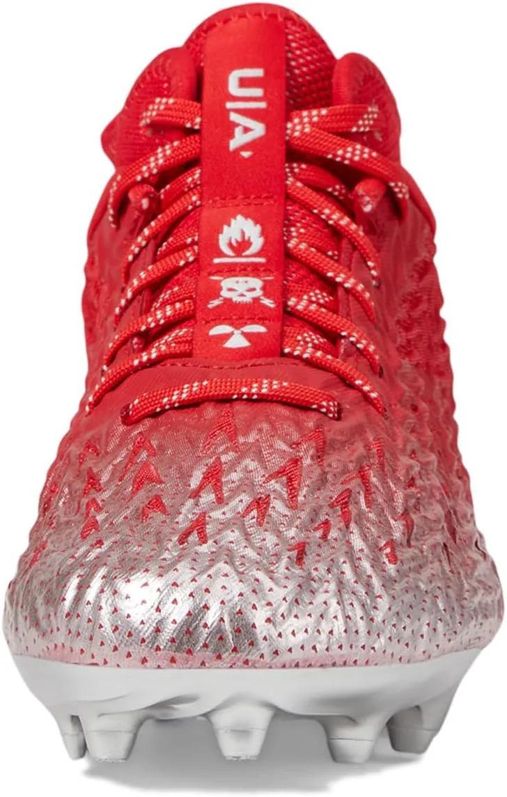 

Футбольные бутсы Under Armour Men's Spotlight Clone 4.0 Mc, красный/металлик серебристый