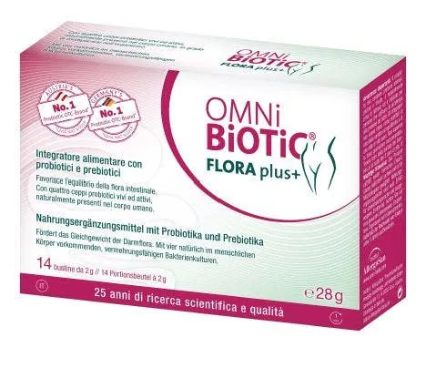 

Omni Biotic Flora Plus+ 14 пакетиков по 2 г