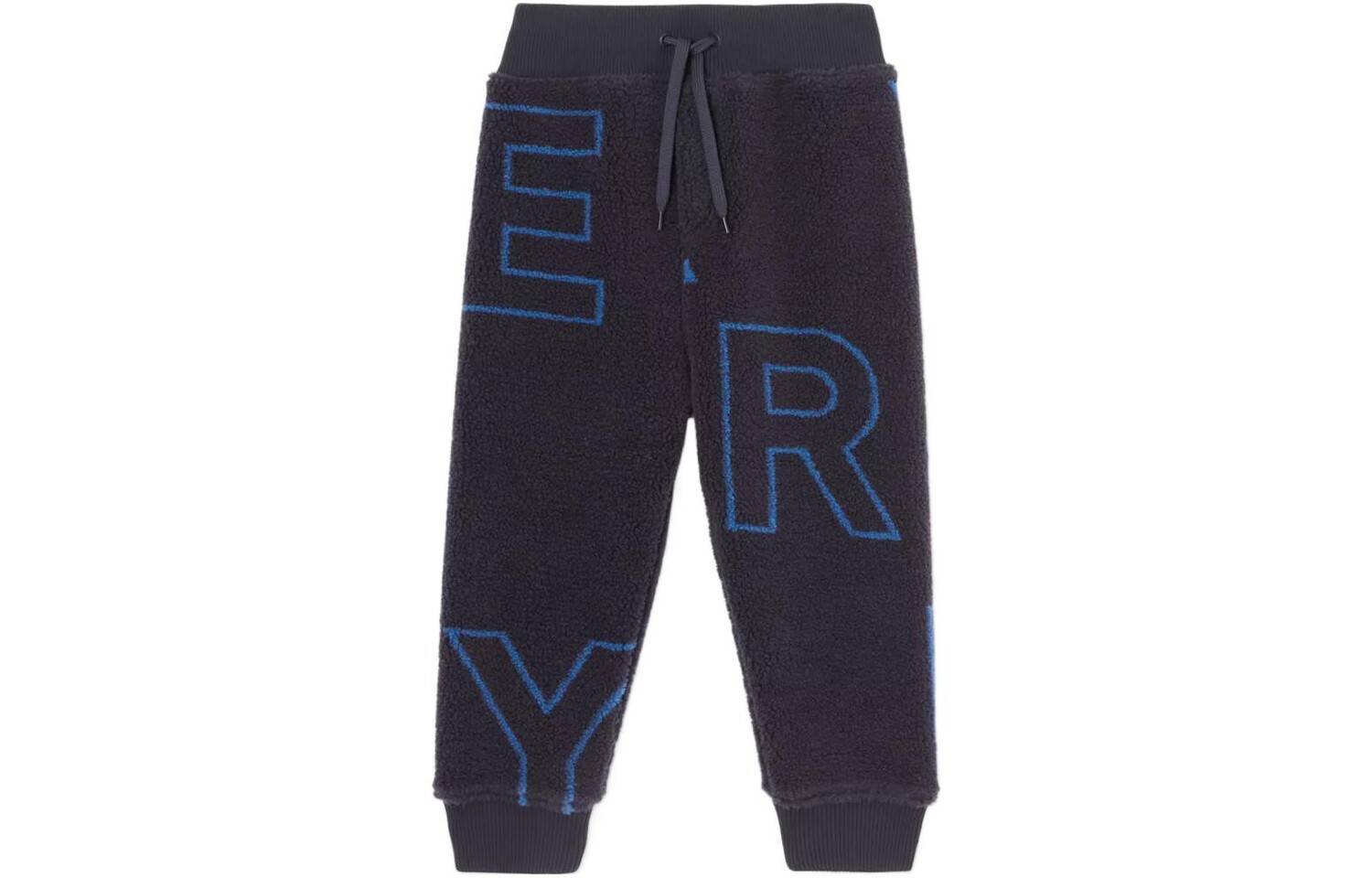 

Детские трикотажные спортивные штаны Burberry, цвет Dark Blue