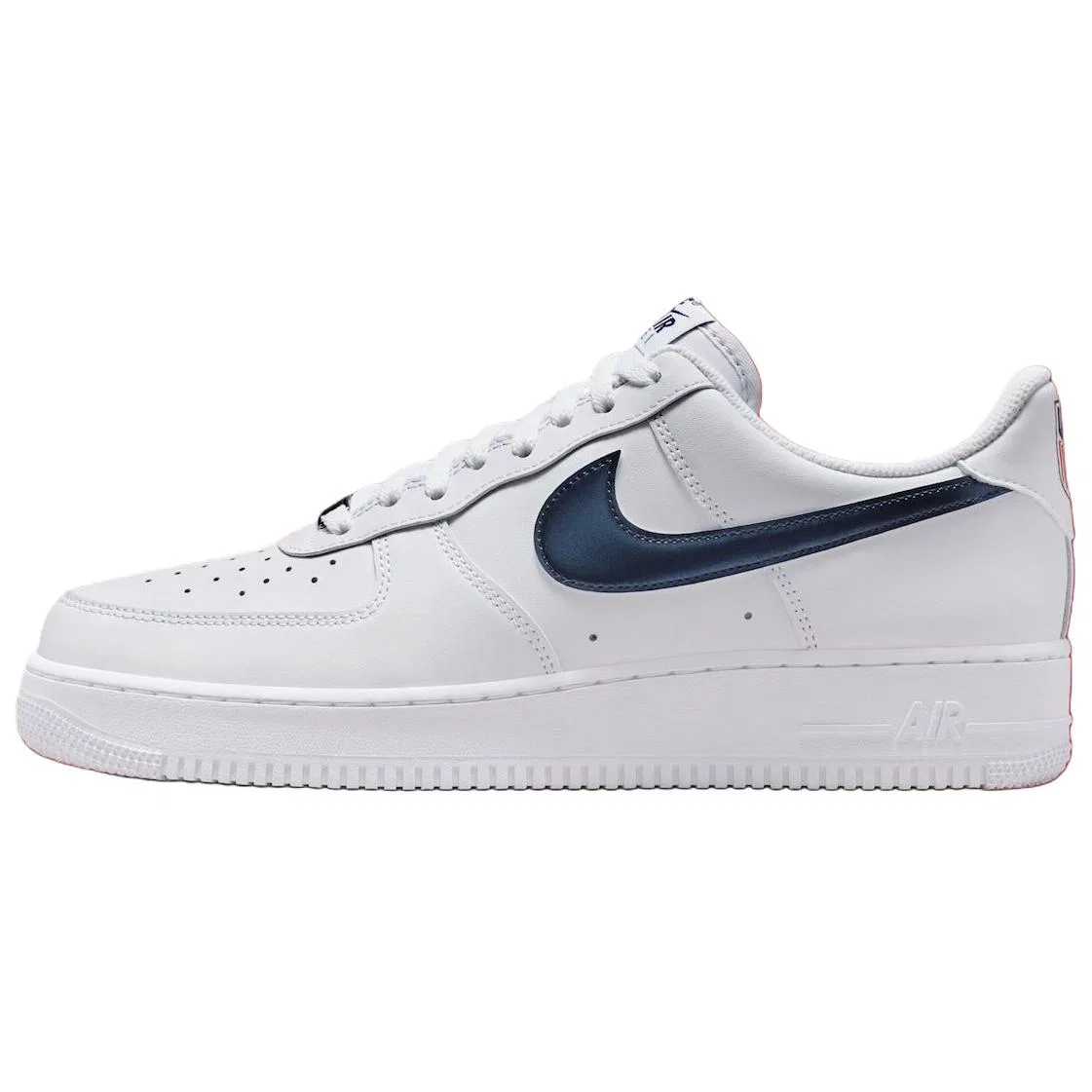 Кроссовки для скейтбординга Nike Air Force 1 Low White Red Blue