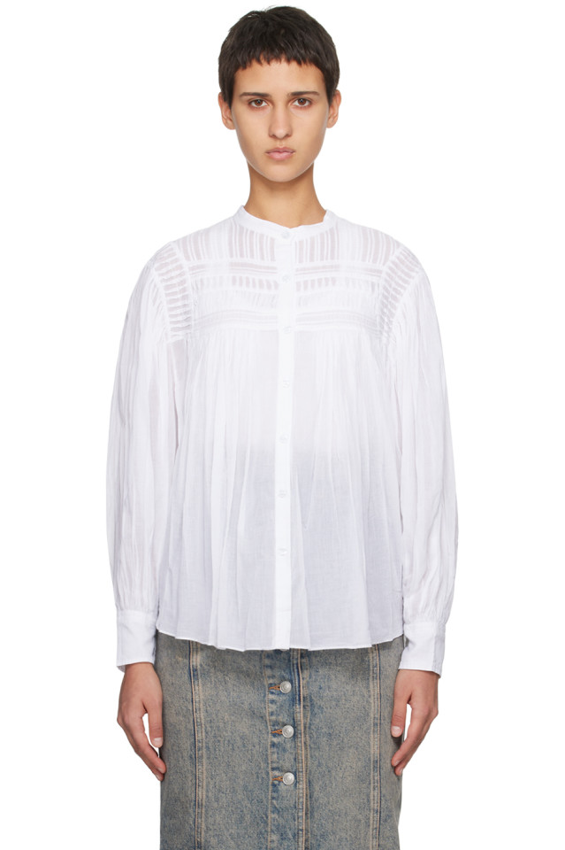 

Рубашка Plalia Isabel Marant Etoile, белый