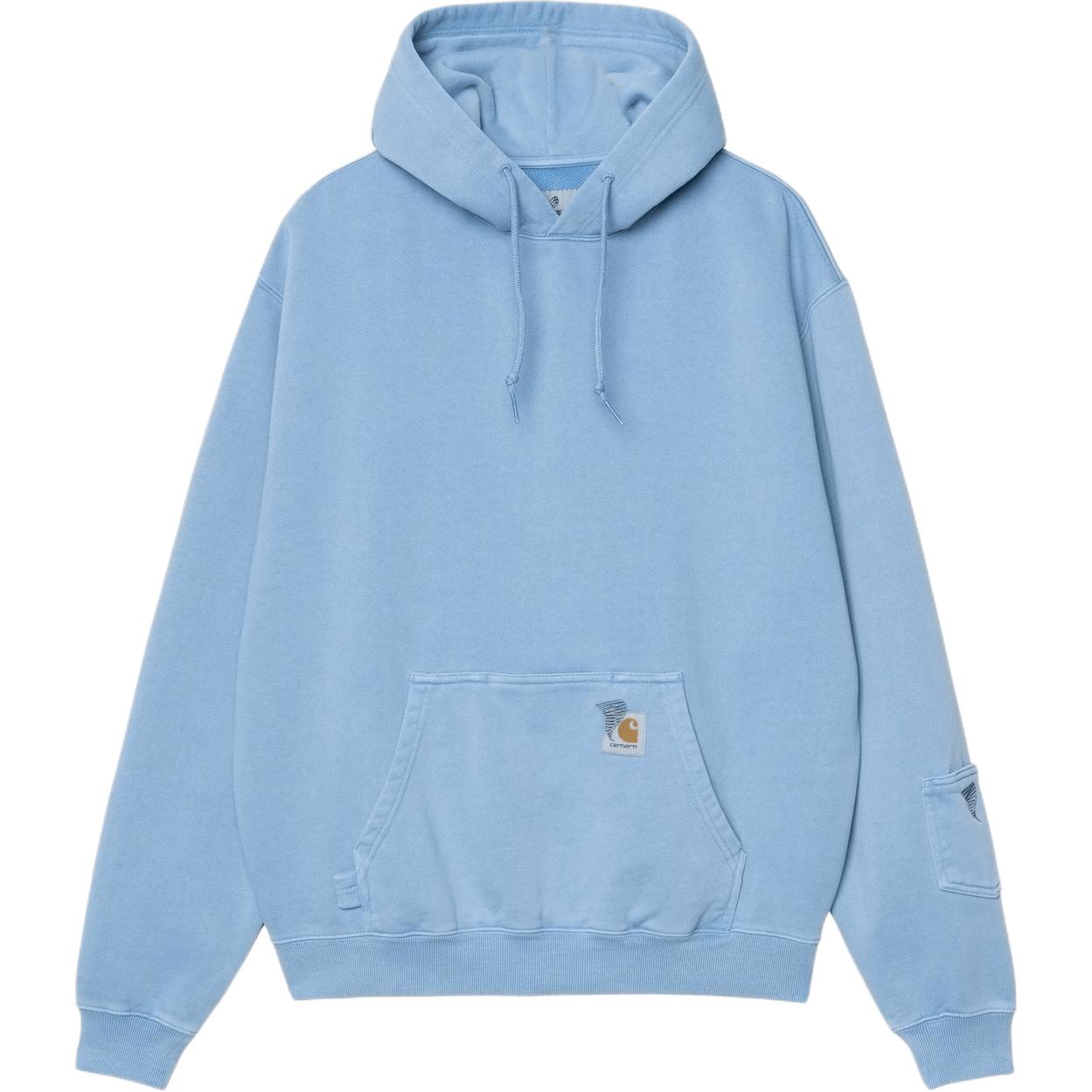 

Свитшот X INVINCIBLE унисекс Carhartt WIP, светло-голубой