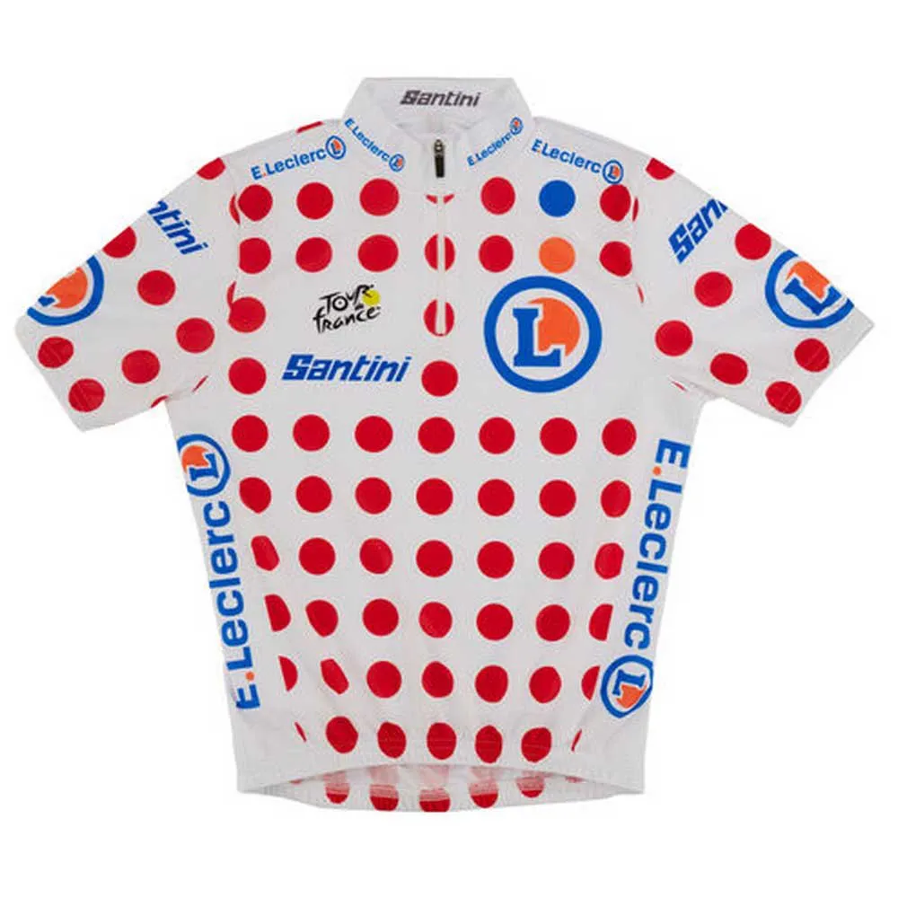 

Джерси Santini Tour De France Overall Leader short sleeve, белый