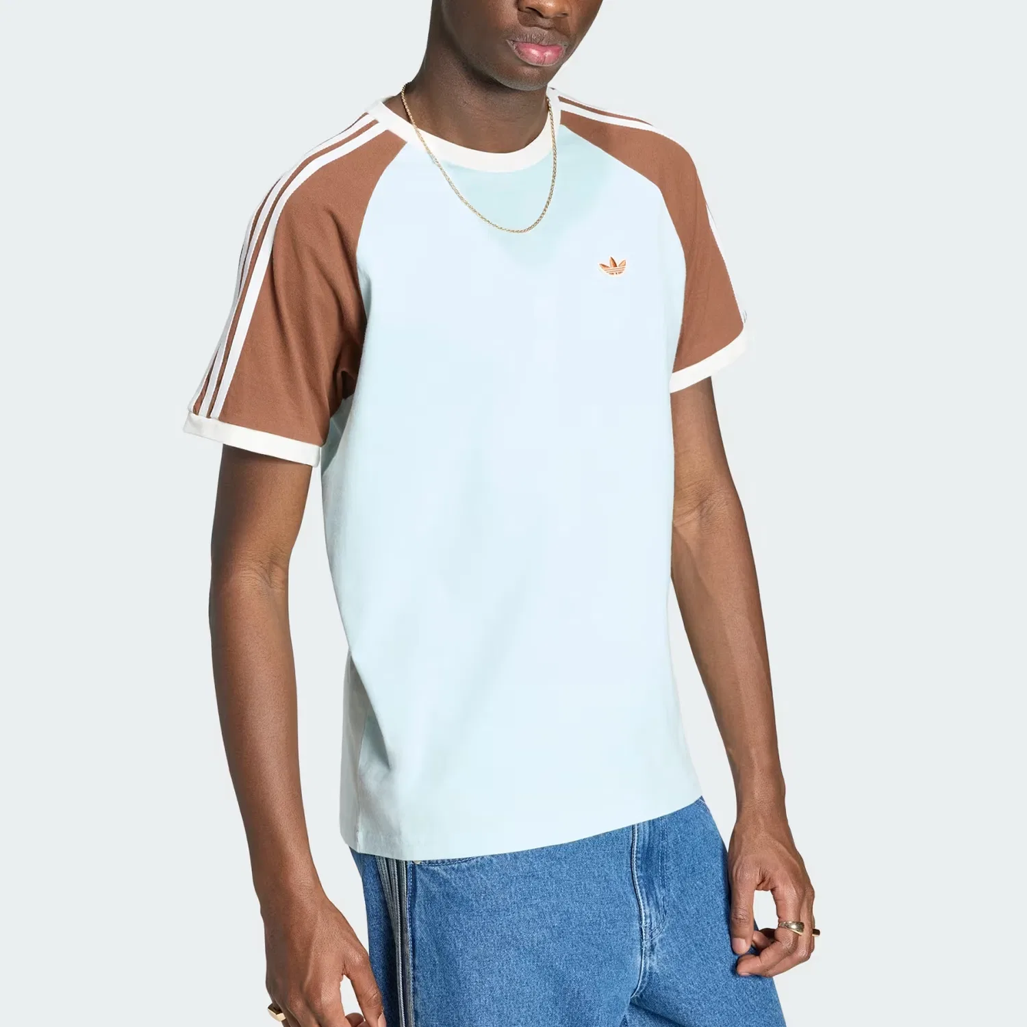 Футболка Adidas Originals Washed Cali мужская мята — фото 4