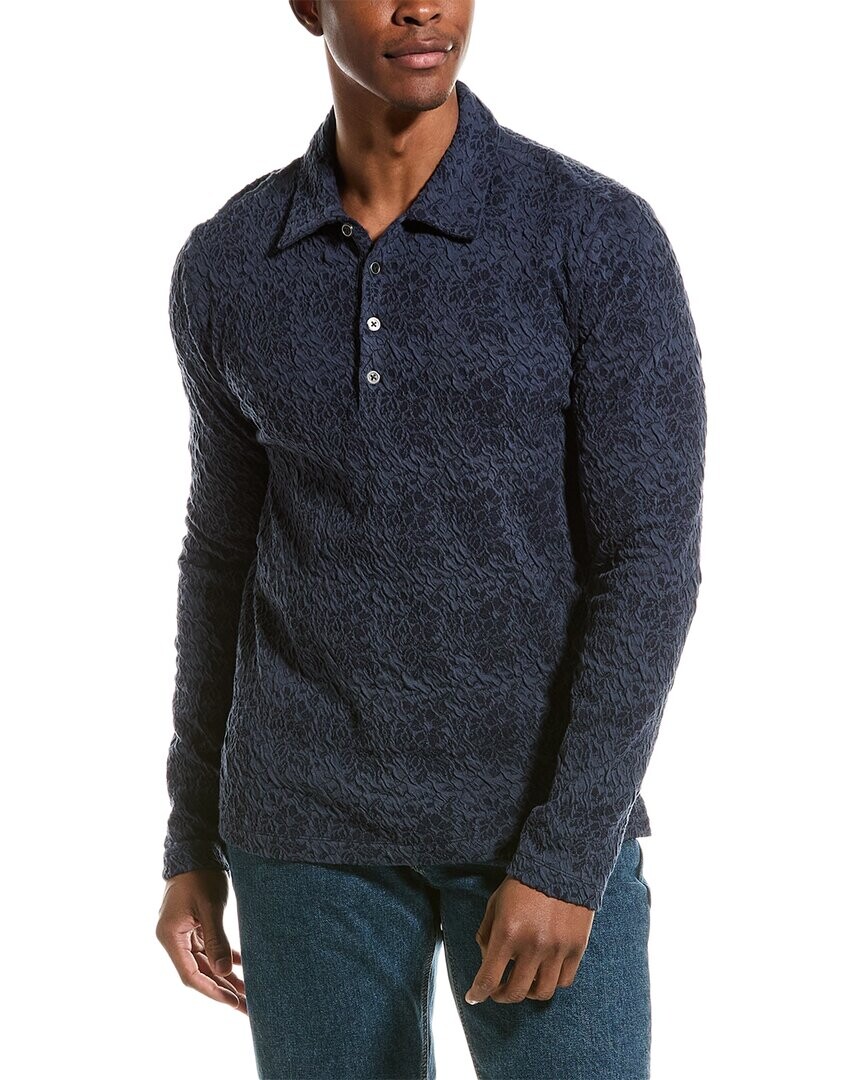 

Рубашка поло легкого кроя John Varvatos Newport, синий