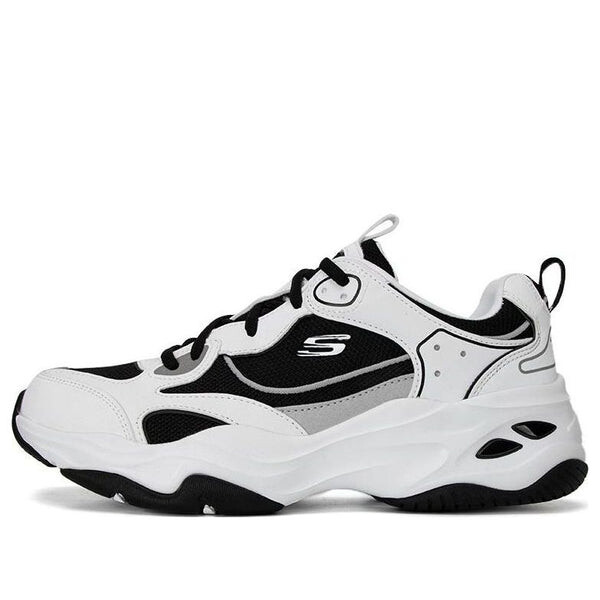 

Кроссовки dlites 4.0 'white black grey' Skechers, белый