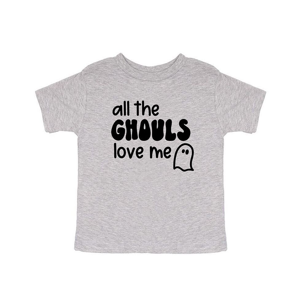 

Молодежная футболка с короткими рукавами и рисунком All The Ghouls Ghost The Juniper Shop, цвет Heather Grey