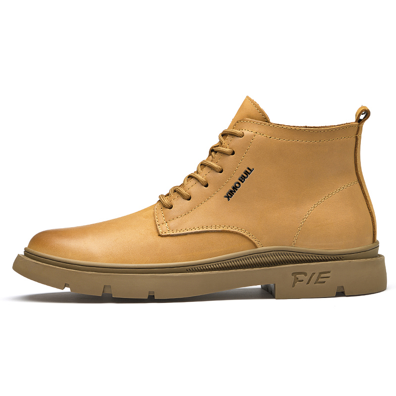 

Короткие мужские ботинки Martin XIMO BULL, Yellow Brown