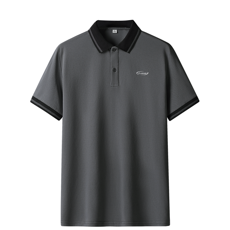 

Футболка-поло Unisex Polo Collar Thin Others LISENPOK, темно-серый