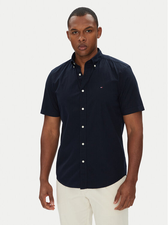 

Рубашка обычного кроя MW0MW37584 Tommy Hilfiger, синий