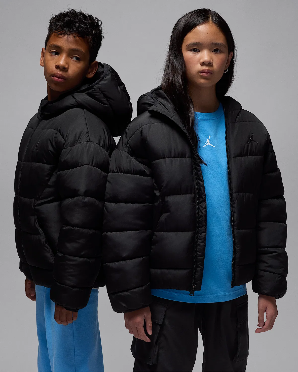 Детская куртка Brooklyn Puffer Jordan, Black