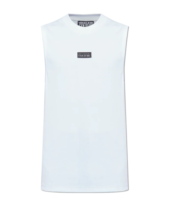 

Футболка без рукавов Versace Jeans Couture, белый